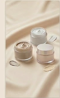 WeSO skincare product on silk